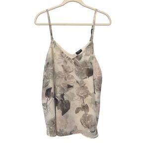 Torrid Womens Romantic Floral Camisole Top Adjustable Straps Size 1 Sophie Soft